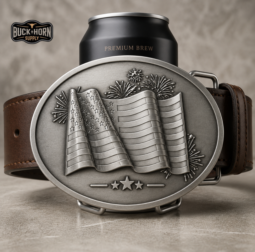 Buckhorn Belt Buckle