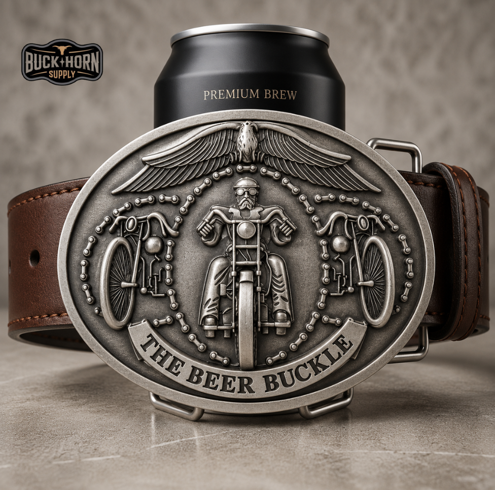 Buckhorn Belt Buckle